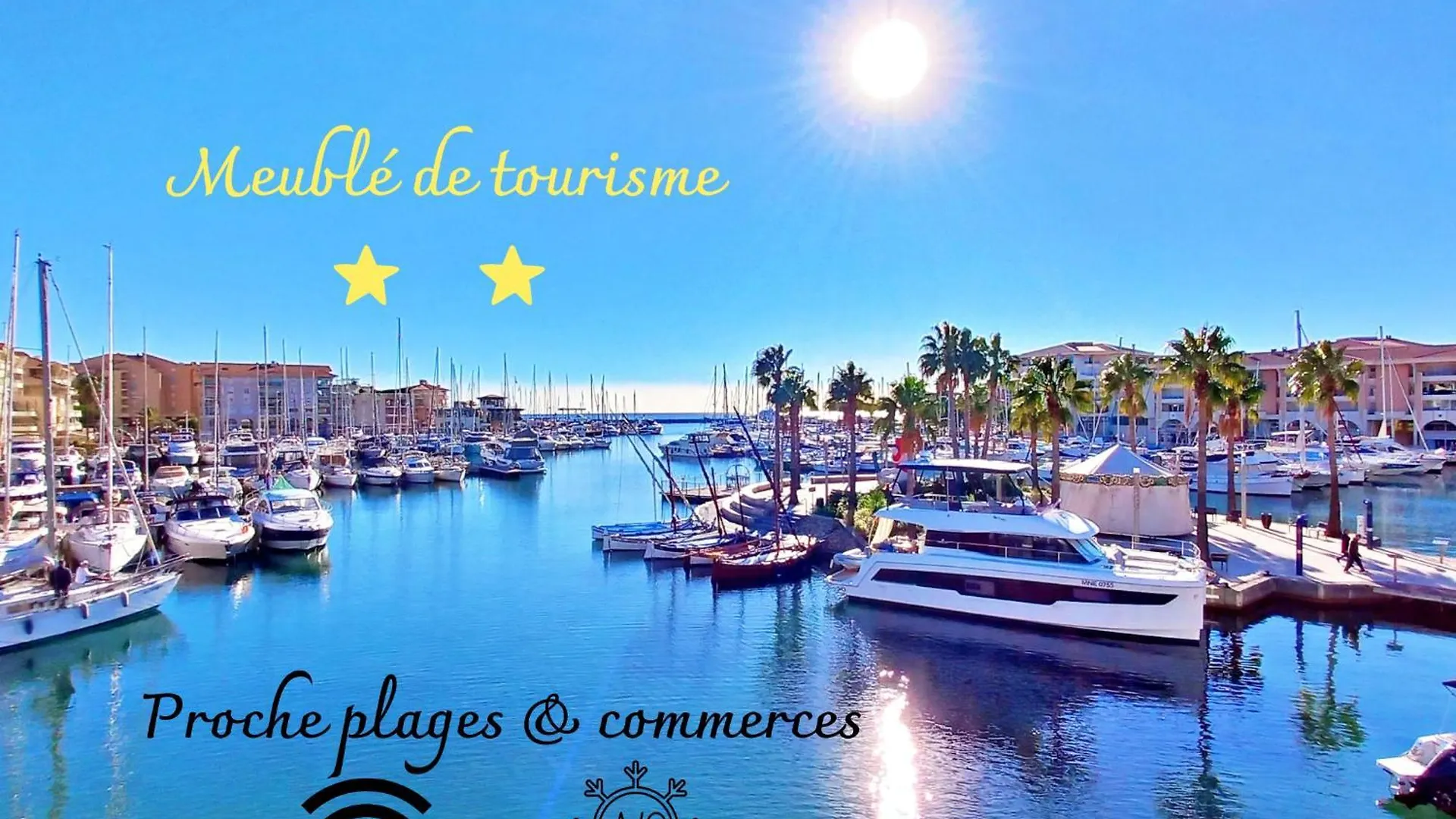 Appartement T2 Port Frejus - Wifi Clim